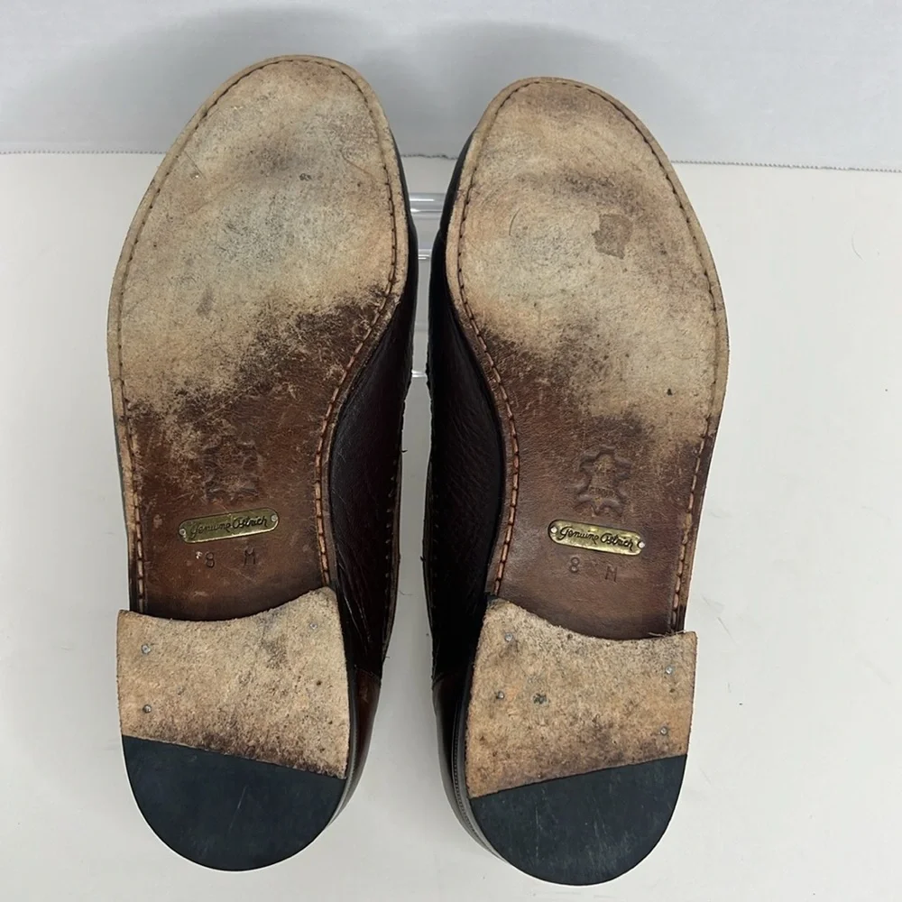 Maus & Hoffman Ostrich Penny Loafers Handcrafted in Spain